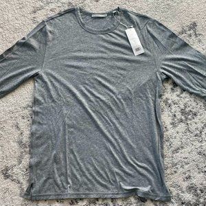 VINCE Reverse HEM 3/4 sleeve crew M39639290 - New Never worn